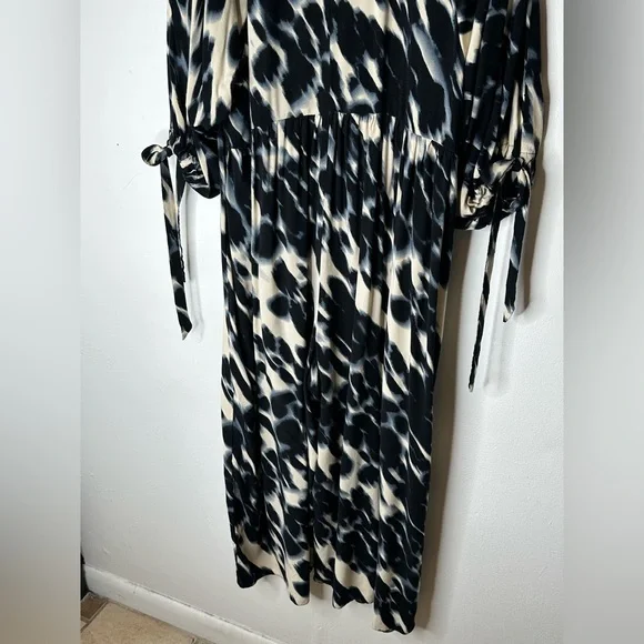 ASOS Curve Animal Print Jumpsuit Size 14 - Picture 8 of 9